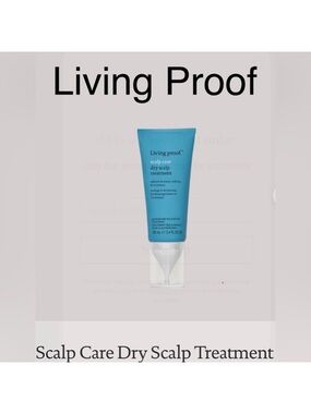 Living Proof Scalp Care Dry Scalp Treatment 100 mL NEW! FULL SIZE!
